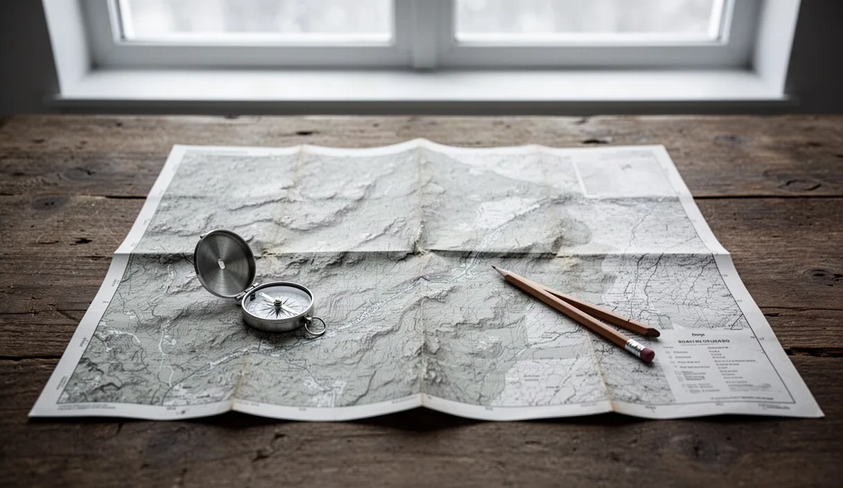 Reading a Topographic Map Without a GPS Backup